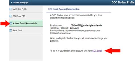 gcc az student email|my gcc portal.